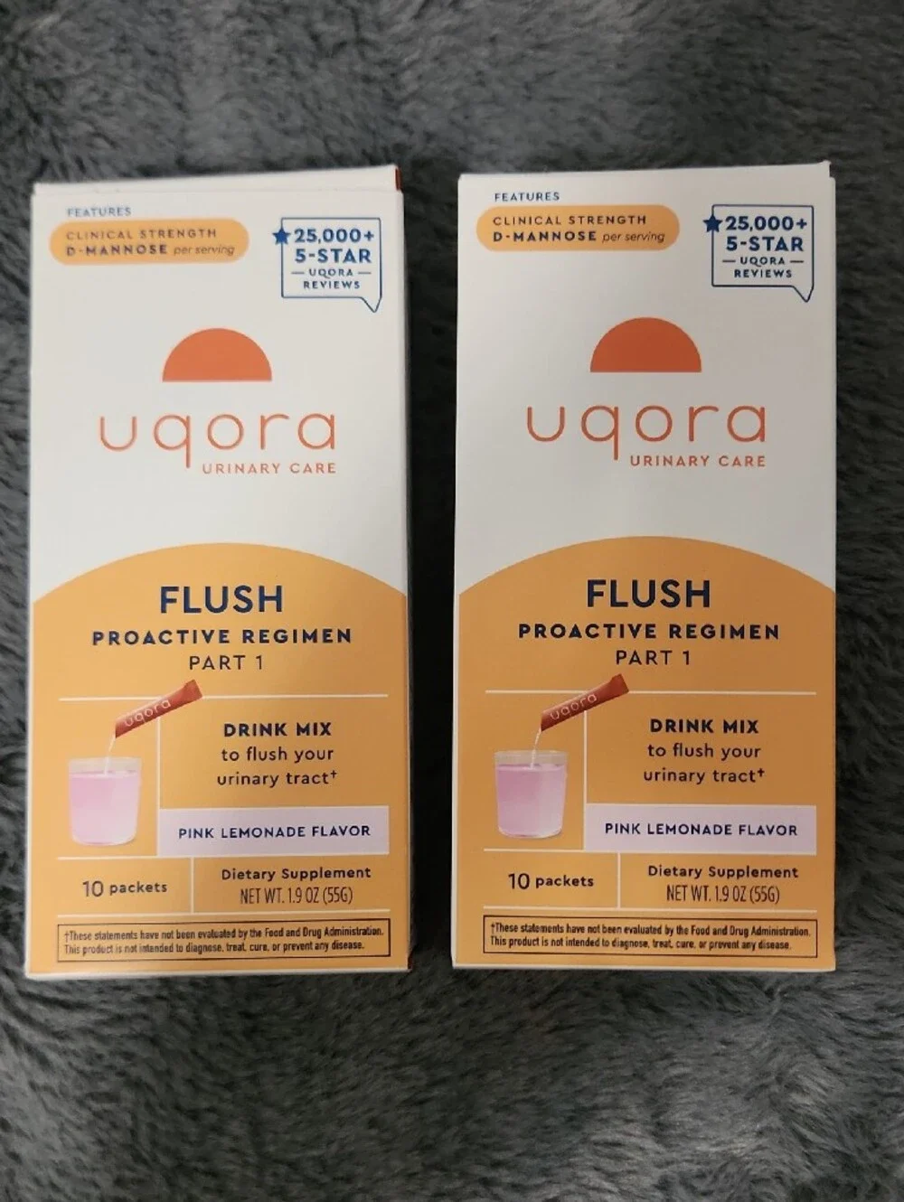 Uqora Flush (2) & Flush Advanced (2)
